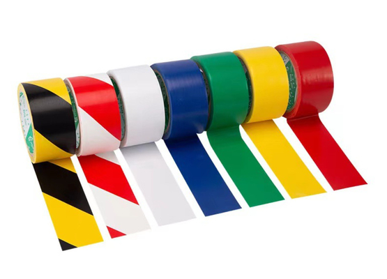 Waterproof Sealing PVC Adhesive Tape Jumbo Roll Red White Non Adhesive